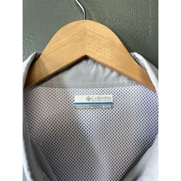 Columbia Mens Short Sleeve Double Pocket Button Up Shirt Size XL - Picture 3 of 3